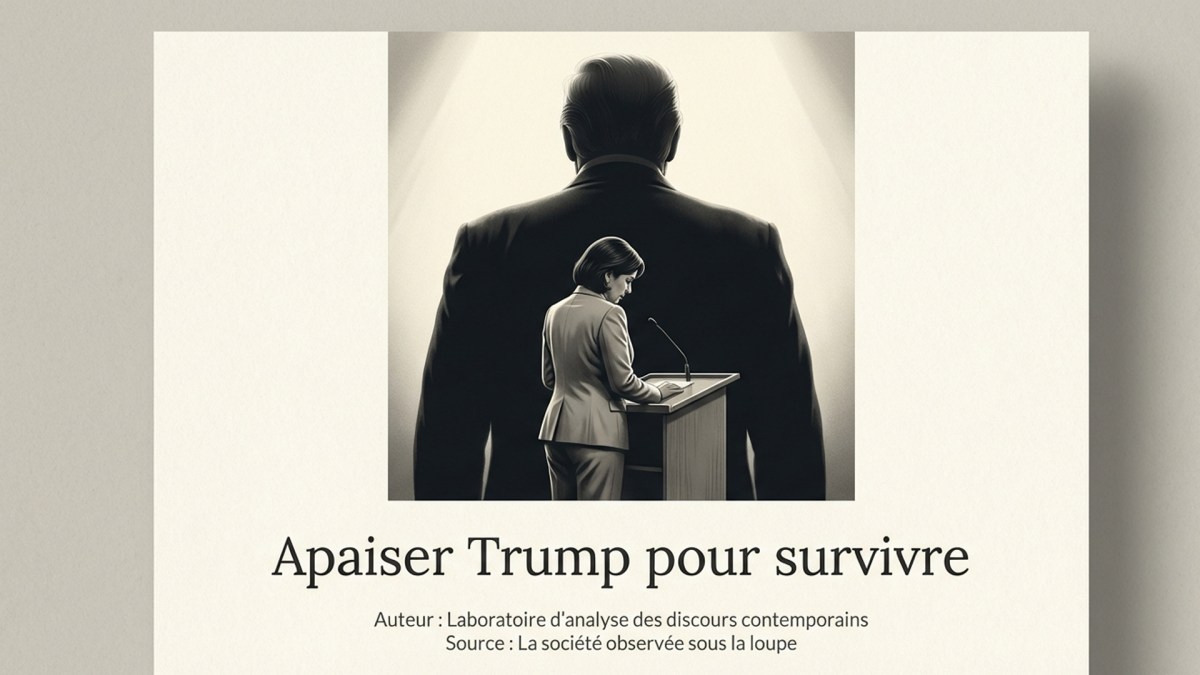 Apaiser Trump pour&nbsp;survivre