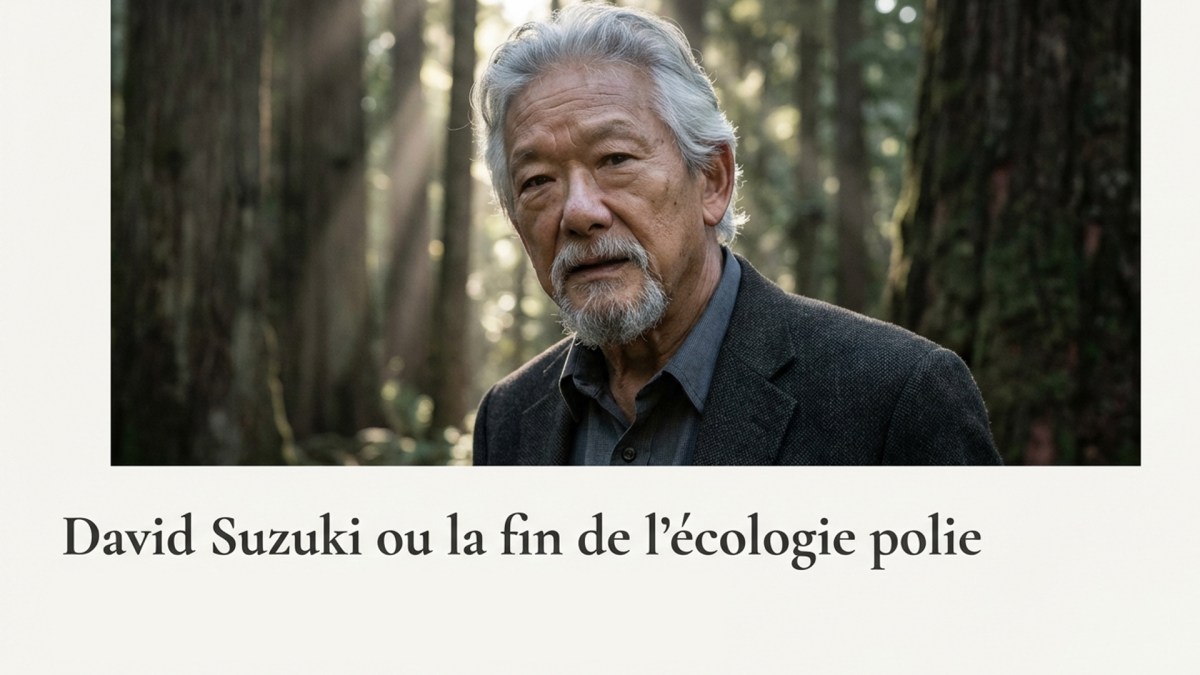 David Suzuki ou la fin de l’écologie&nbsp;polie