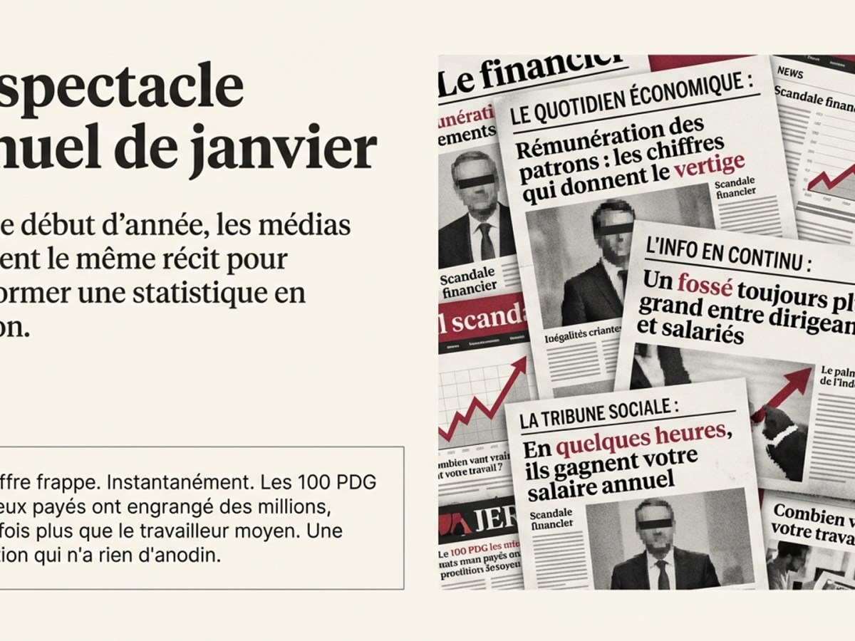 Le salaire des PDG, l&rsquo;indignation qui revient en début de chaque&nbsp;d&rsquo;année