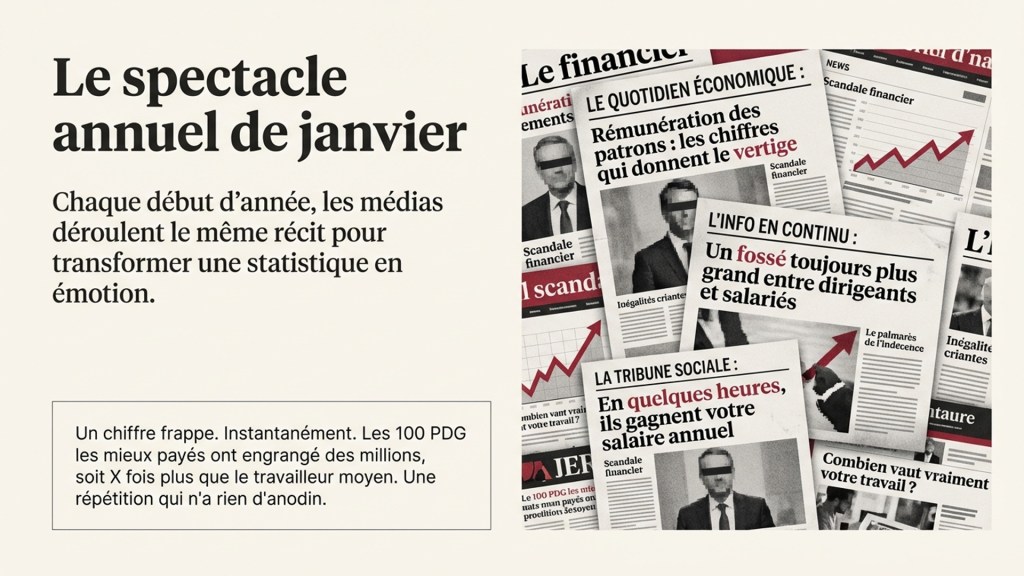 Le salaire des PDG, l&rsquo;indignation qui revient en début de chaque&nbsp;d&rsquo;année