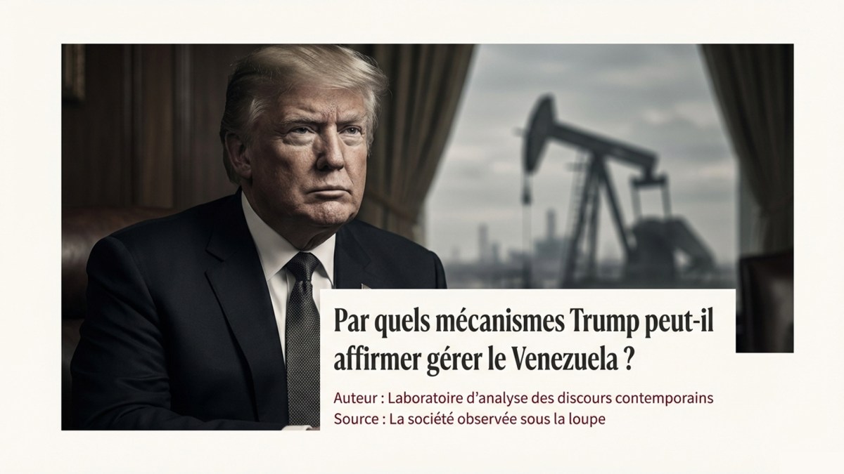 Par quels mécanismes Trump peut-il affirmer gérer le Venezuela&nbsp;?