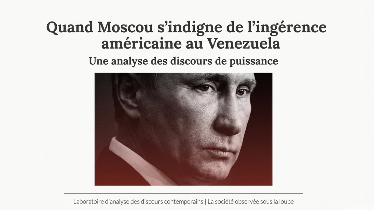 Quand Moscou s’indigne de l&rsquo;ingérence américaine au&nbsp;Venezuela